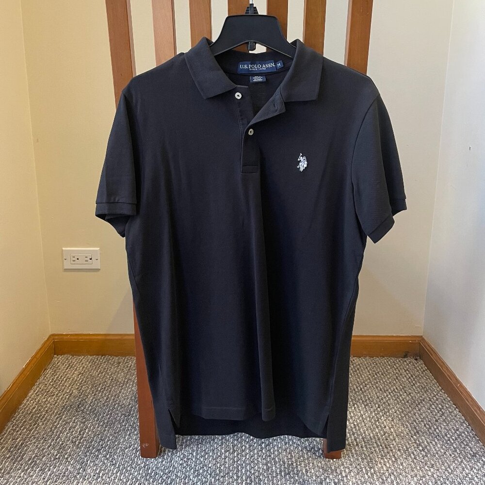 Polo Pique Small Logo Shirt Size M